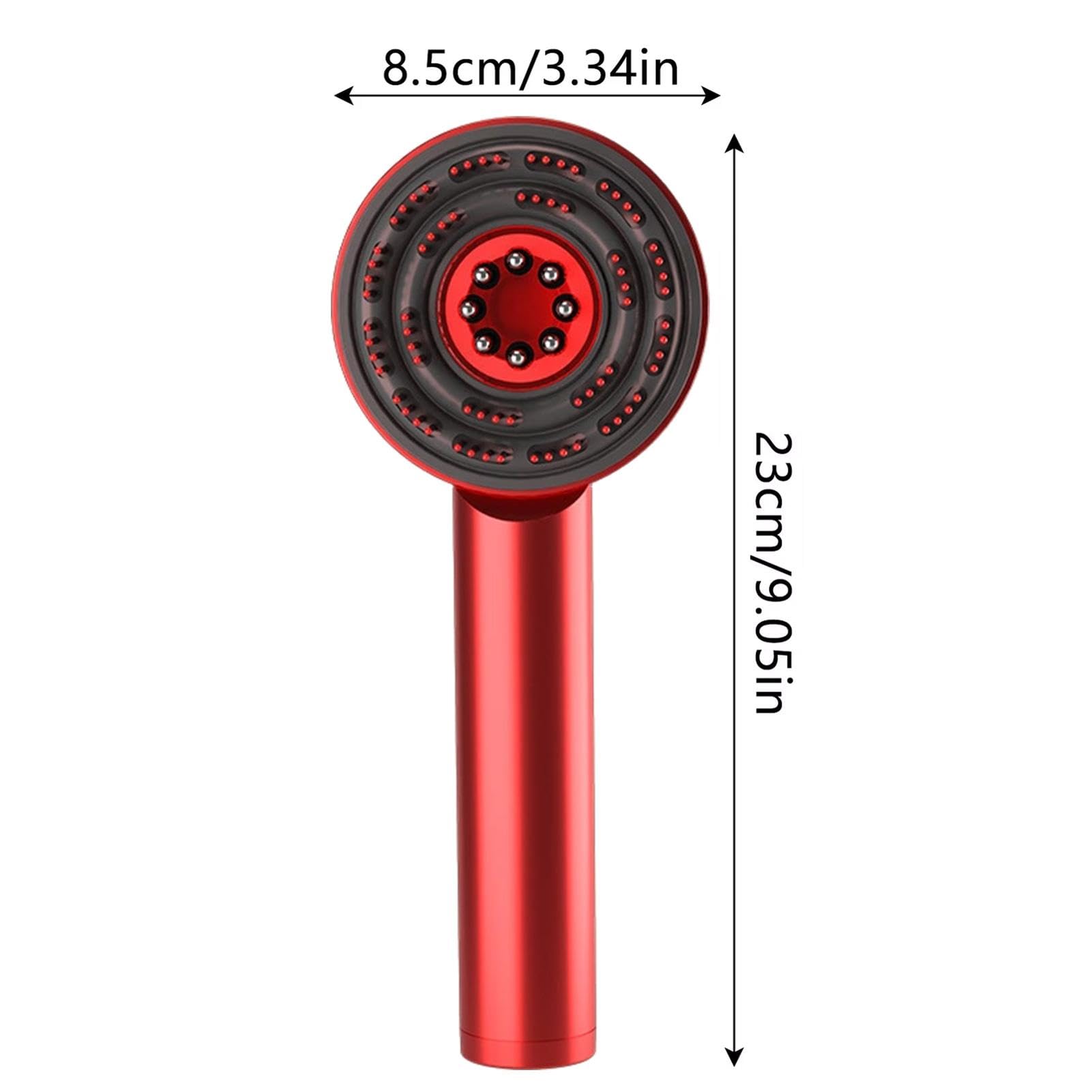 Electric Scalp Massager, Scalp Massager Brush Oil Applicator, Blue Red Light, Scalp Massager Tool, 3 Modes Blue Red Light Features, Easy To Use, Portable for Healthy Strong Hair