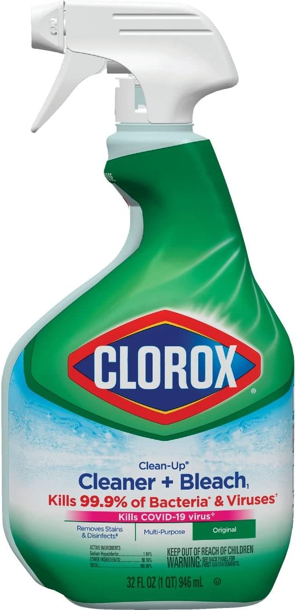 Clean-Up Cleaner with Bleach Spray, 32 Fluid Ounces