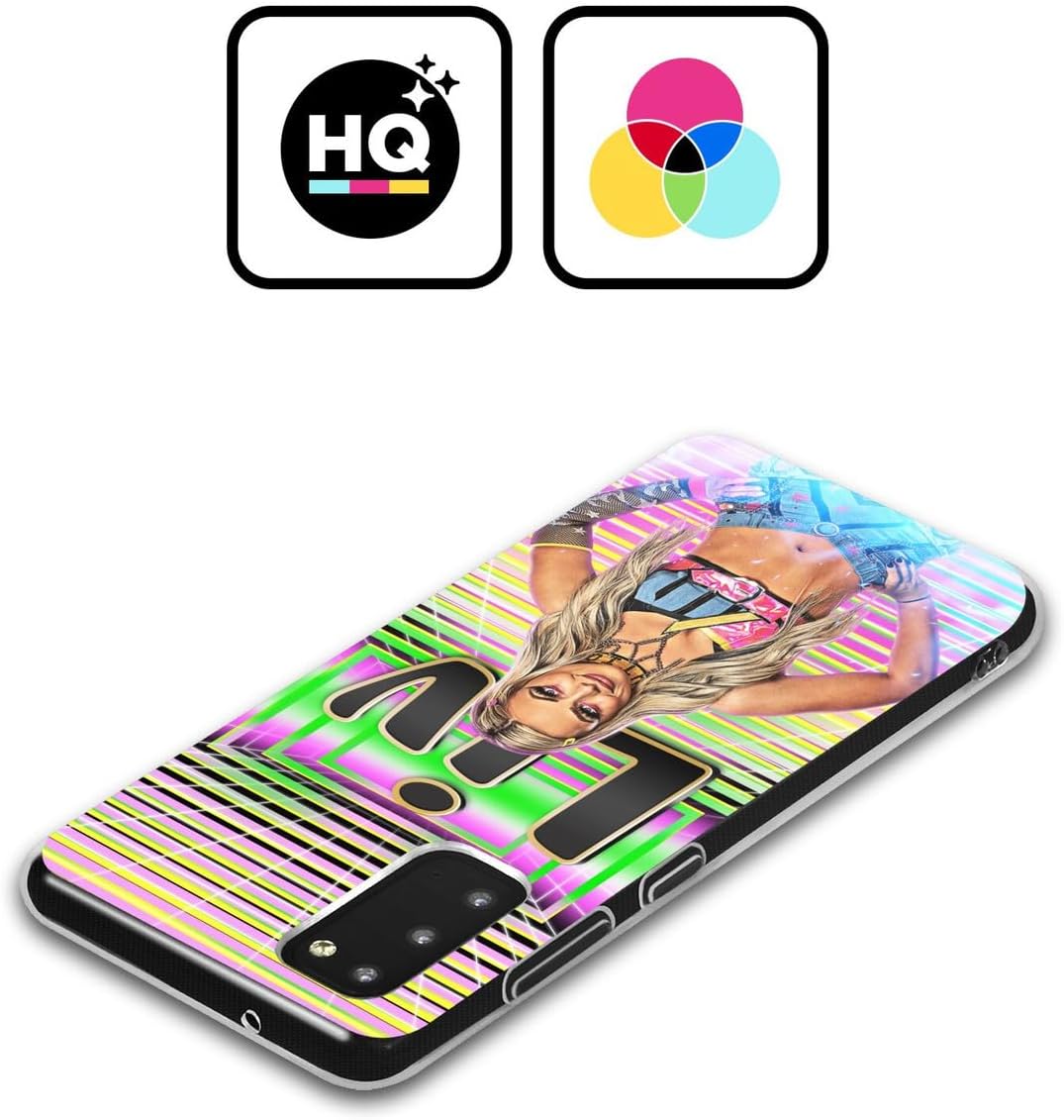 Head Case Designs Officially Licensed WWE Portrait Liv Morgan Gel Case [Military Grade Protection] Compatible with Samsung Galaxy A15 and Compatible with MagSafe