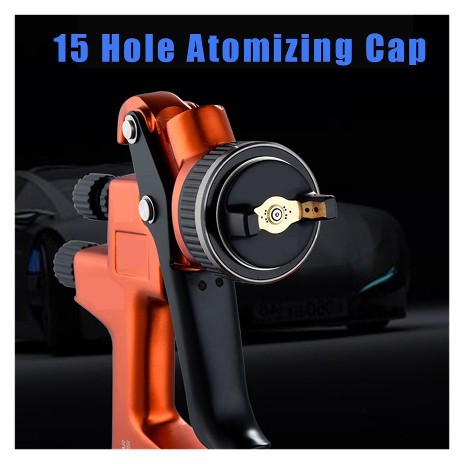 Pistola per verniciare, Aerografo con ugello da 1,3 mm for Pistola a spruzzo Professionale for la verniciatura di Pistola pneumatica aerografo for Auto