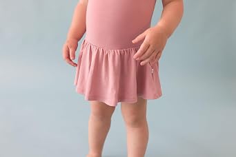 Posh Peanut Baby & Little Girls Dresses for Summer - Twirl Bodysuit Dresses for Girls Made of Soft Viscose from Bamboo
