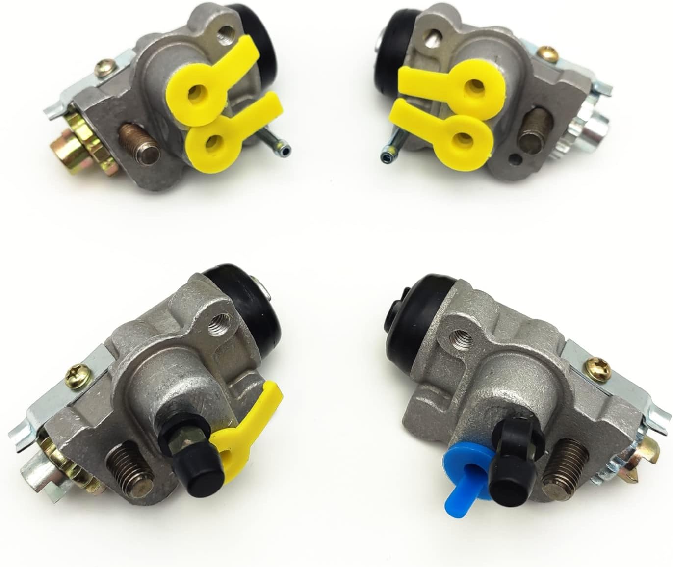 AtticZone Front Brake Wheel Cylinders Left&Right All 4 Compatible with Honda Fourtrax Rancher TRX350 2004 2005 2006, TRX400 2004-2007, TRX500 2001-2004, TRX650 2003-2005
