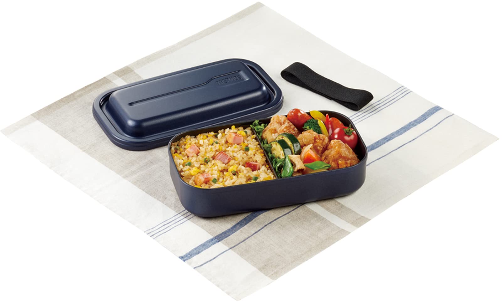 Amazon｜サーモス 弁当箱 アルミ製 フレッシュランチボックス 内側