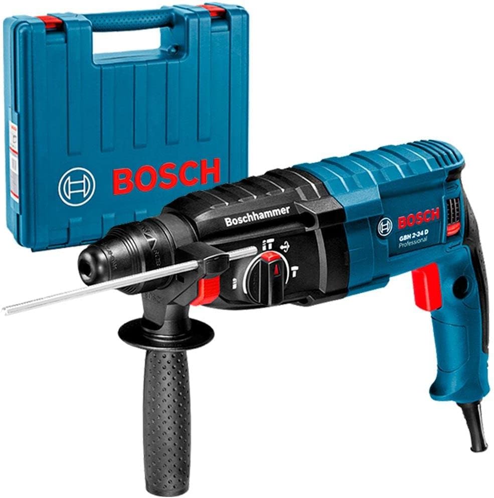 Bosch Martelete Perfurador GBH 2-24 D 820W 220V com maleta Bosch Martelete Perfurador GBH 2-24 D 820W 220V com maleta
