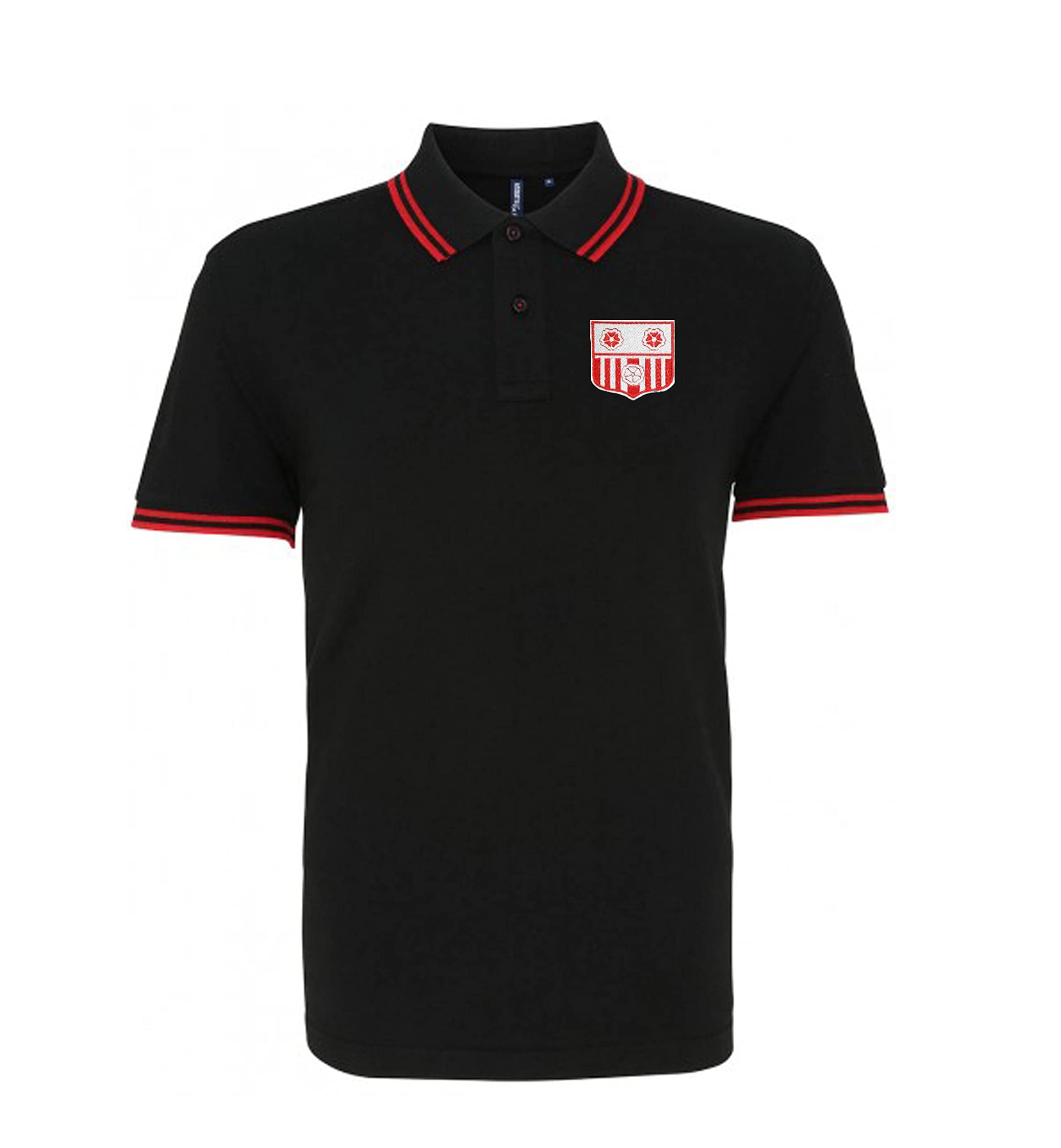 Southampton 1960s Retro Football Iconic Polo Embroidered Logo