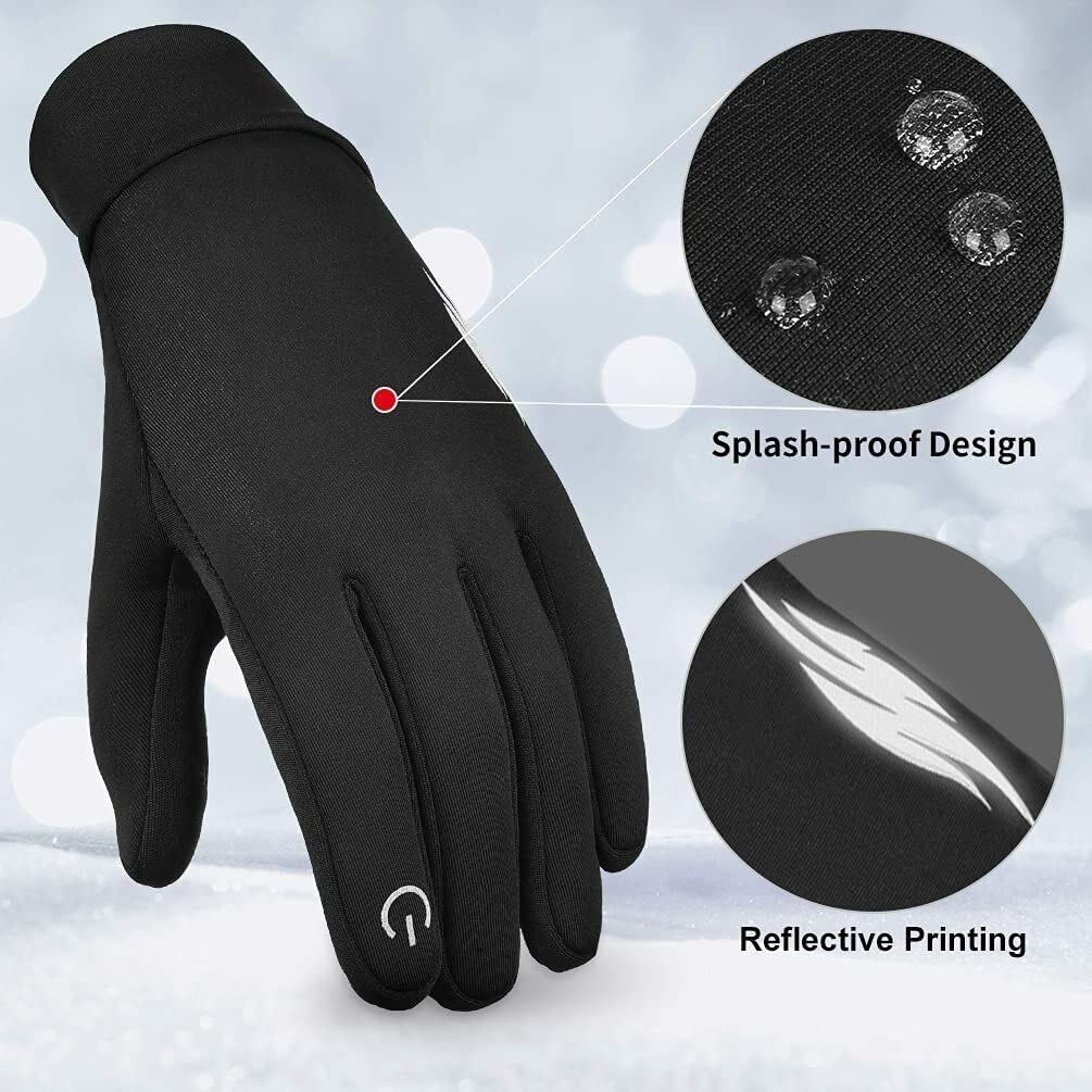 ZaySoo Winter Outdoor Gloves Athletic Touch Screen Gloves Riding Gloves (Black) ZaySoo Winter Outdoor Gloves Athletic Touch Screen Gloves Riding Gloves (Black)