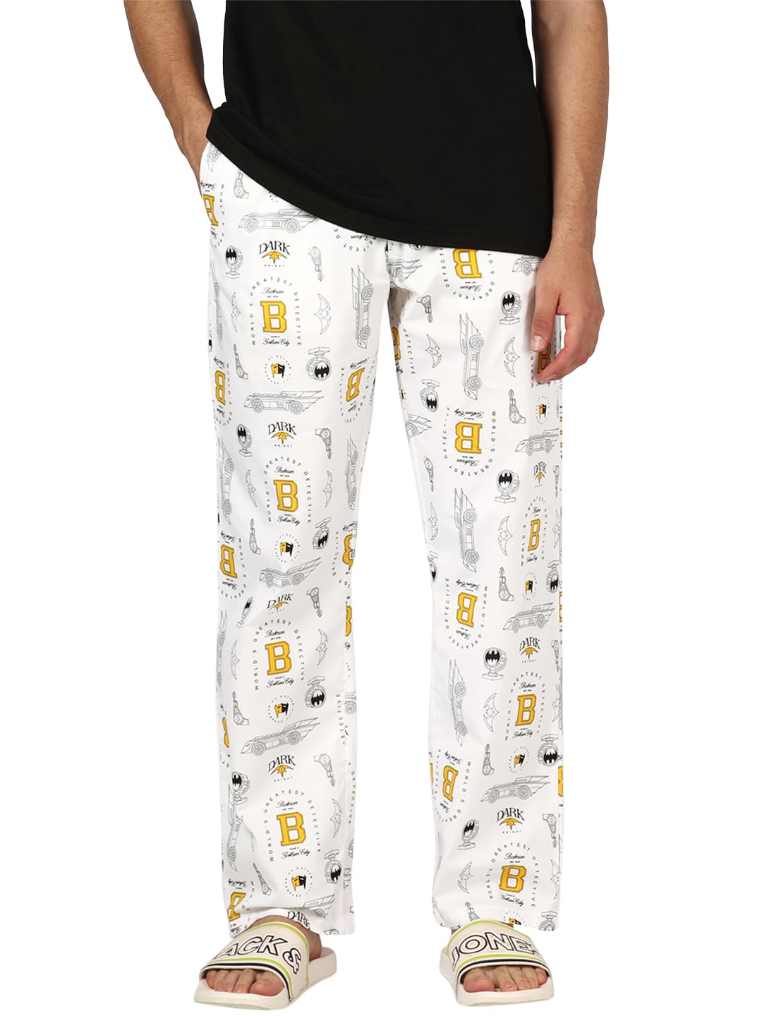 bewakoof DC batman Men's All Over Printed Regular Fit Poplin Pyjama-picture-26