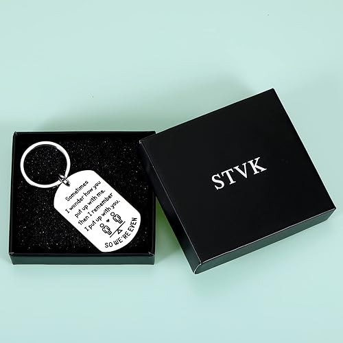 Miniatura 2 de Llavero para esposo esposa regalo para el día de San Valentín aniversario cumpleaños boda regalo de esposa marido novia regalo de Navidad para