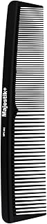 Majestik+ Hair Comb- A Professional Hairdressing Carbon Fibre Comb Strength & Durability, Medium And Fine Tooth, Black, Wi...