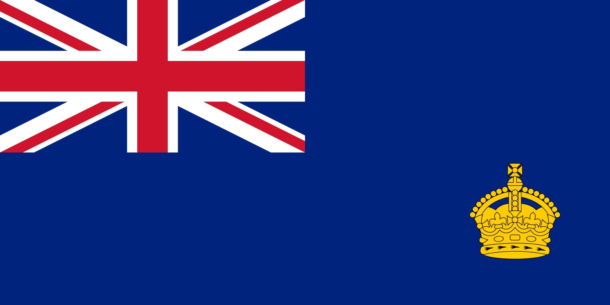 Drapeau British Straits Settlements grand pavillon historique de prestige