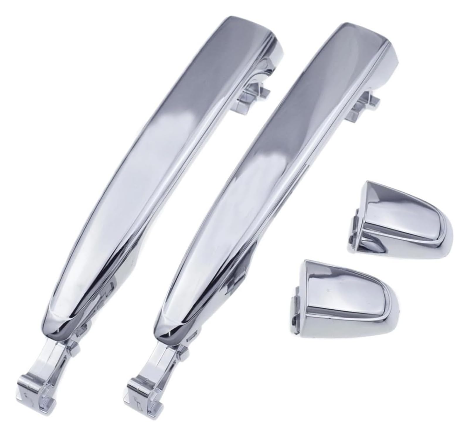 Yadliuasa 2Pcs Rear Lh Rh Kit Sliding Exterior Handle For Toyota For Alphard Mnh10 For Noah For Voxy 2003-2008 Car Door Handle Repair Left Driver Or Right Passenger(2Pcs Rear Lh Rh Kit)