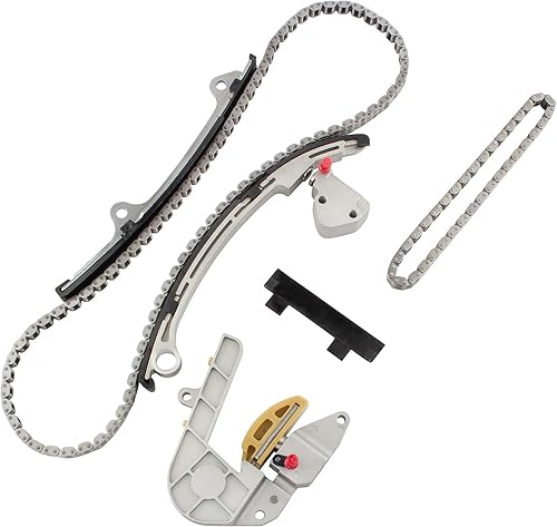 TK3032 Timing Chain Kit for Nissan Altima Sentra 2.5L 2488CC L4 DOHC Spec Note:(16 Valve) Eng. Code "QR25DE" 2002-2006, 13024-EA000 13070-8J012