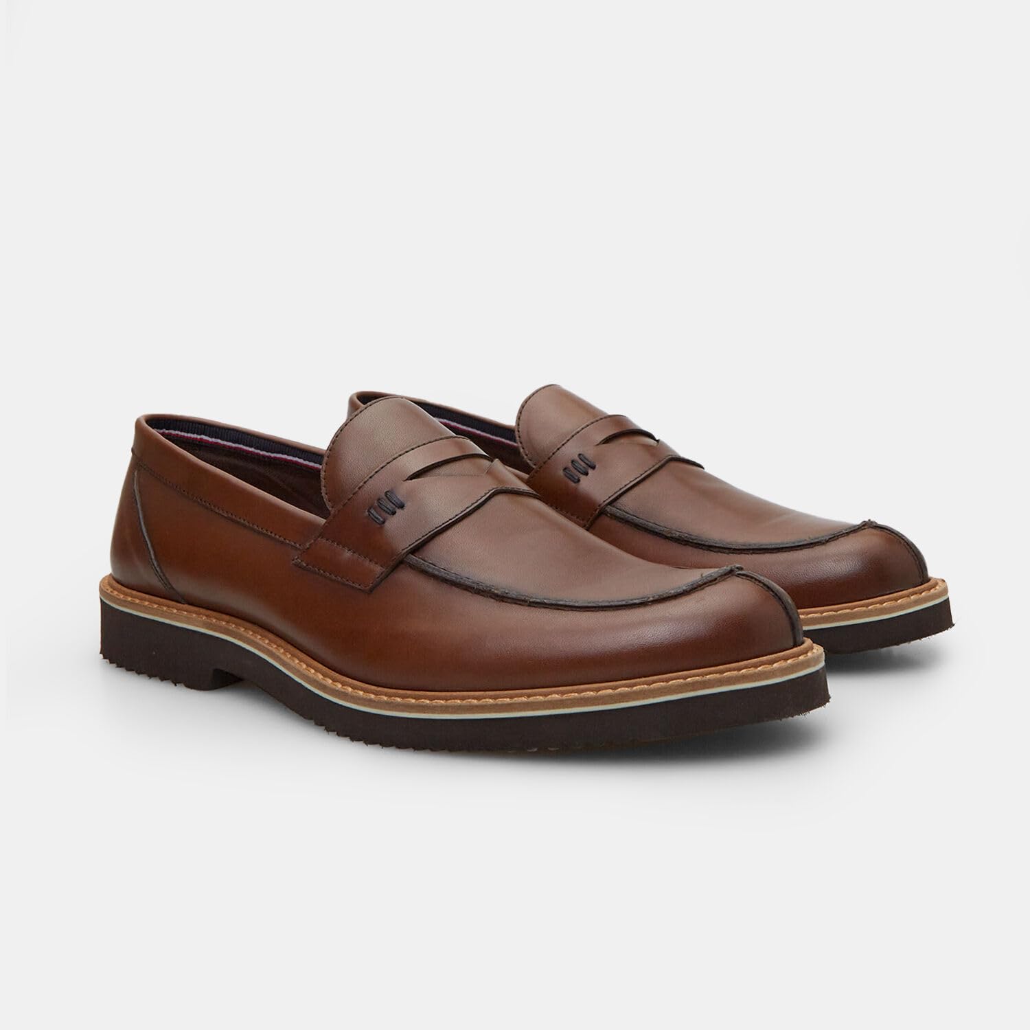 BATA Mocassino da Uomo in Pelle