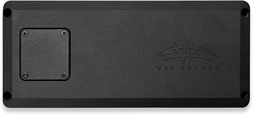 Wet Sounds STX Micro-4 Amplificador marino de chasis compacto clase D Exclusivo de Tienda