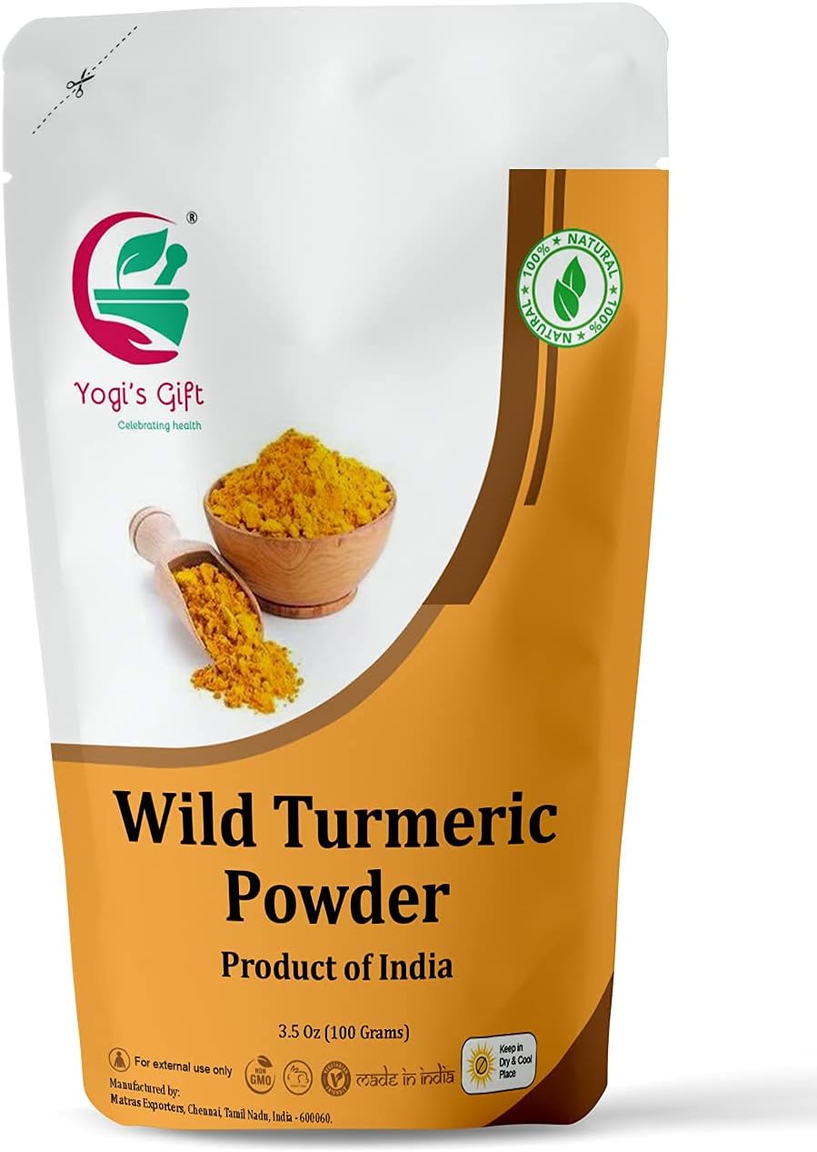 Kasturi Turmeric Powder for Face 100g Wild Turmeric Powder