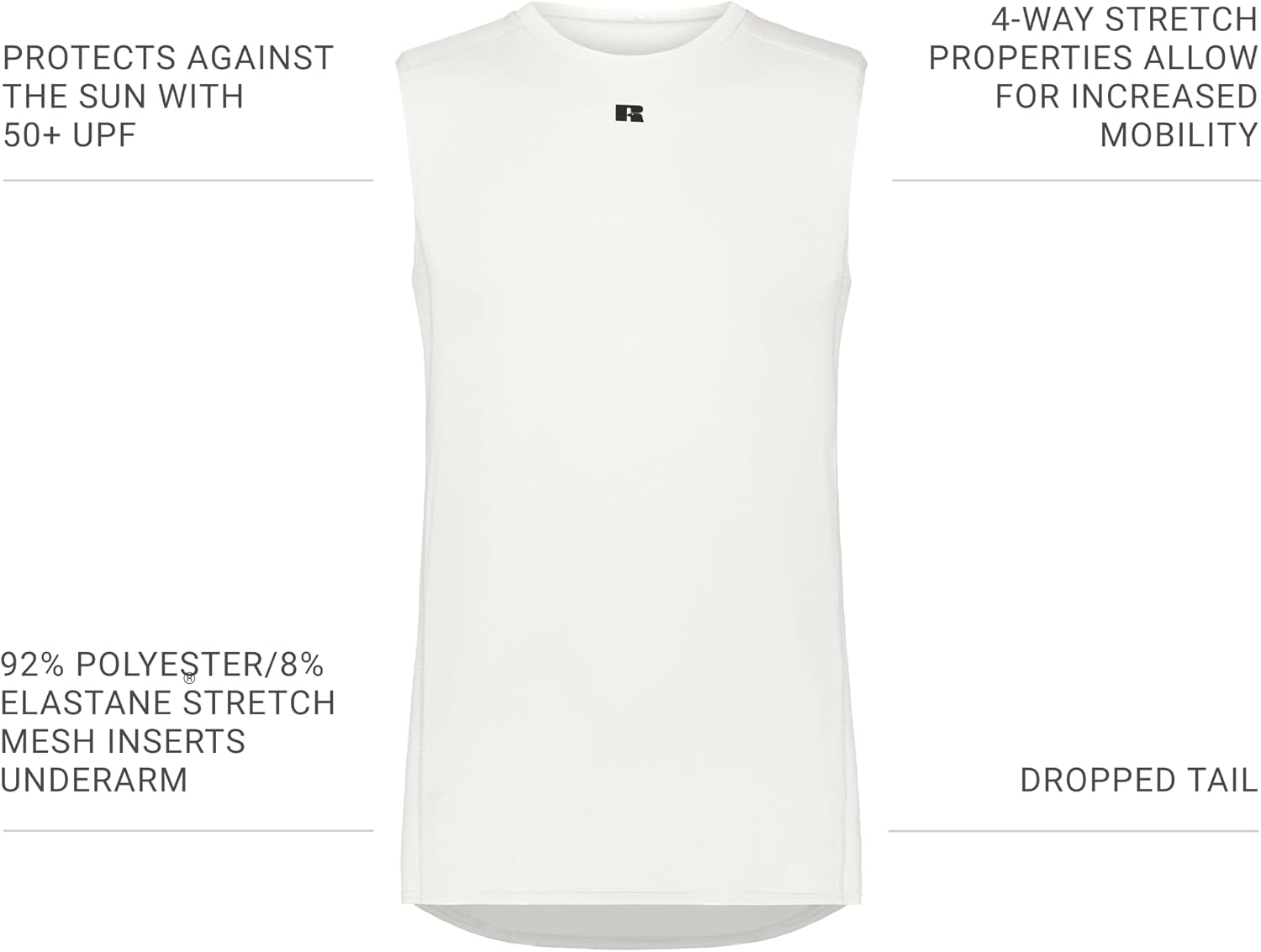 Russell Athletic Men's Russell Athletic Sleeveless Compression Tank