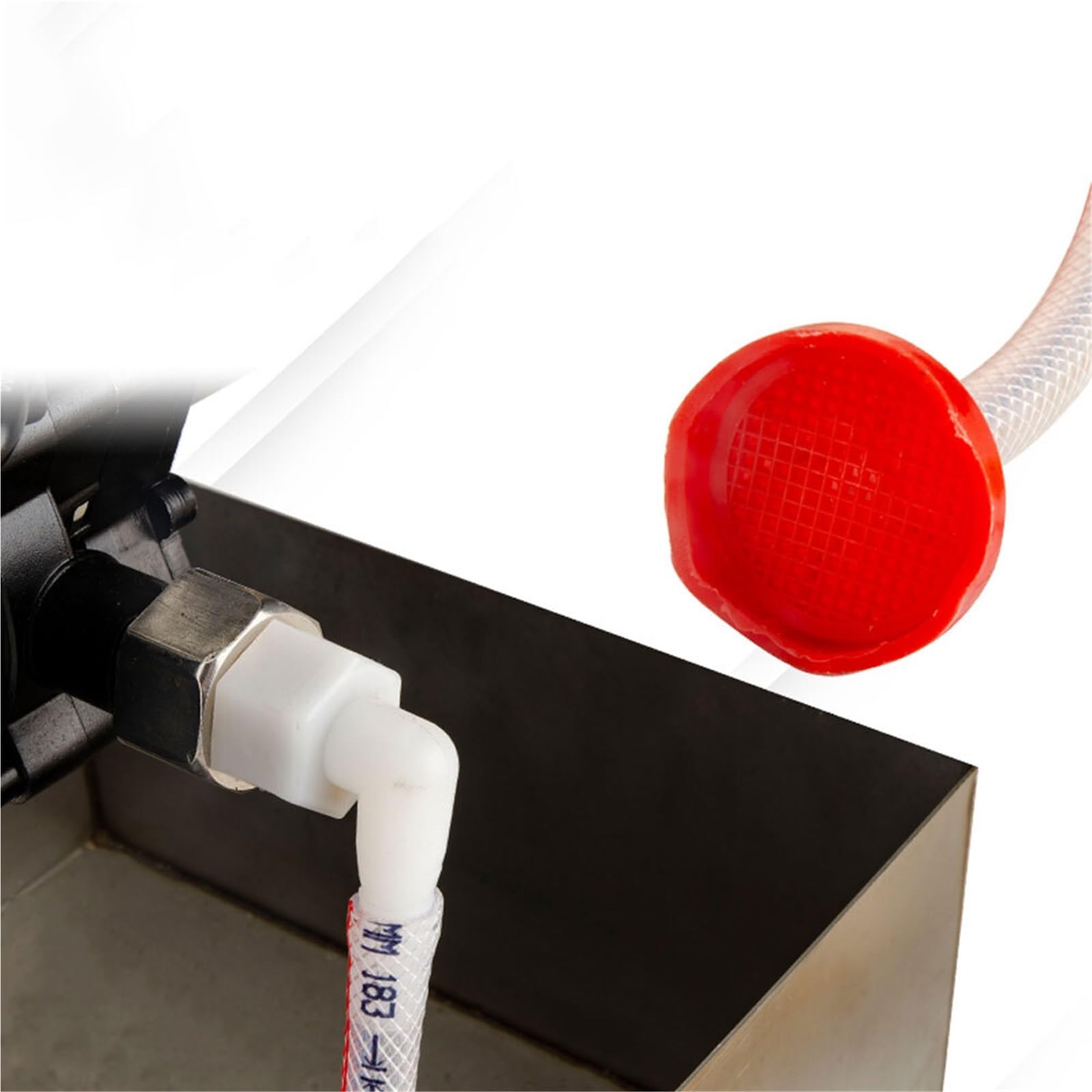 Bomba eléctrica de prueba presión, pequeña máquina portátil prensado tuberías agua PPR, bomba for calefacción por suelo radiante Instrumento de medición(B)