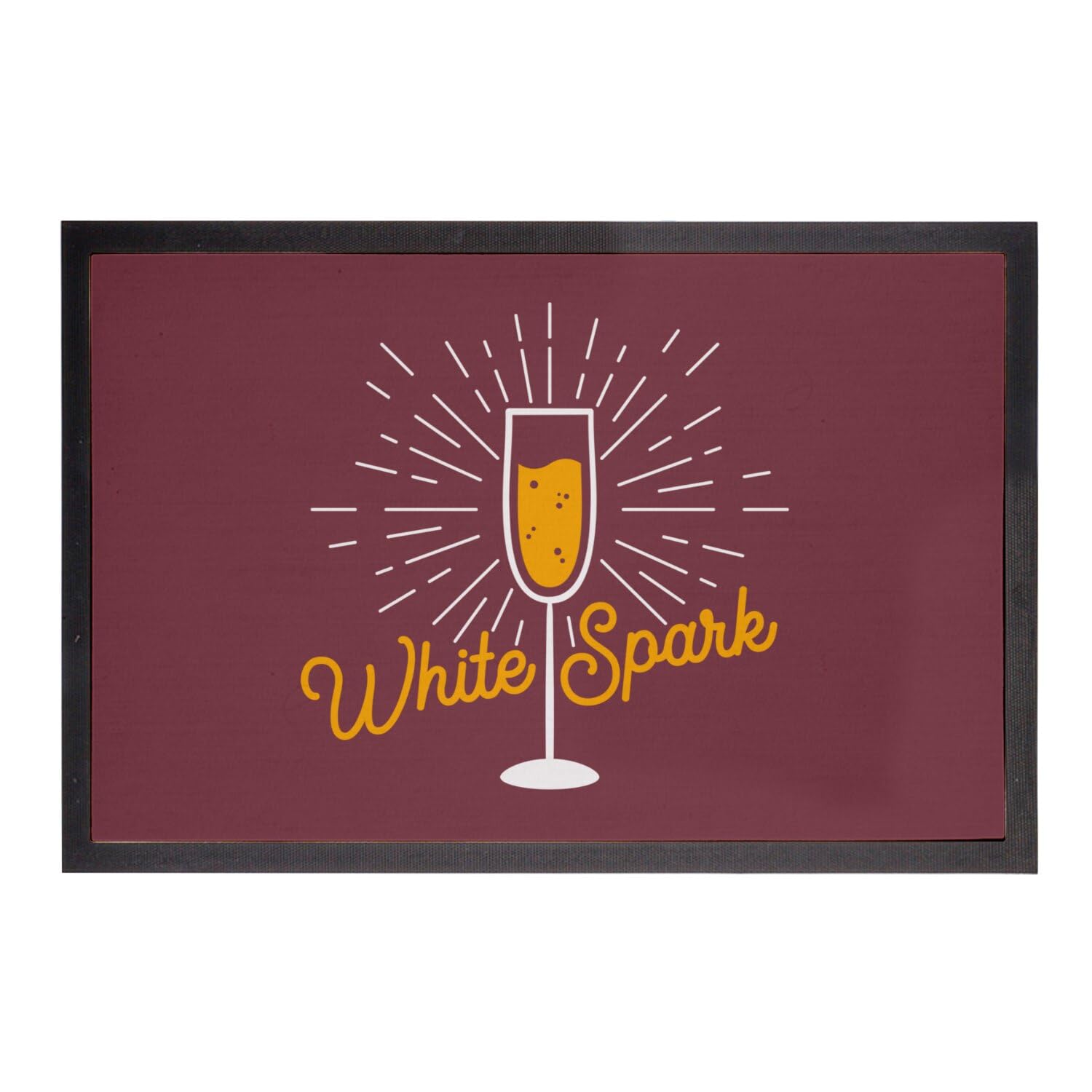 Paillasson rouge white spark wine lifestyle créez une ambiance festive dès l'entrée