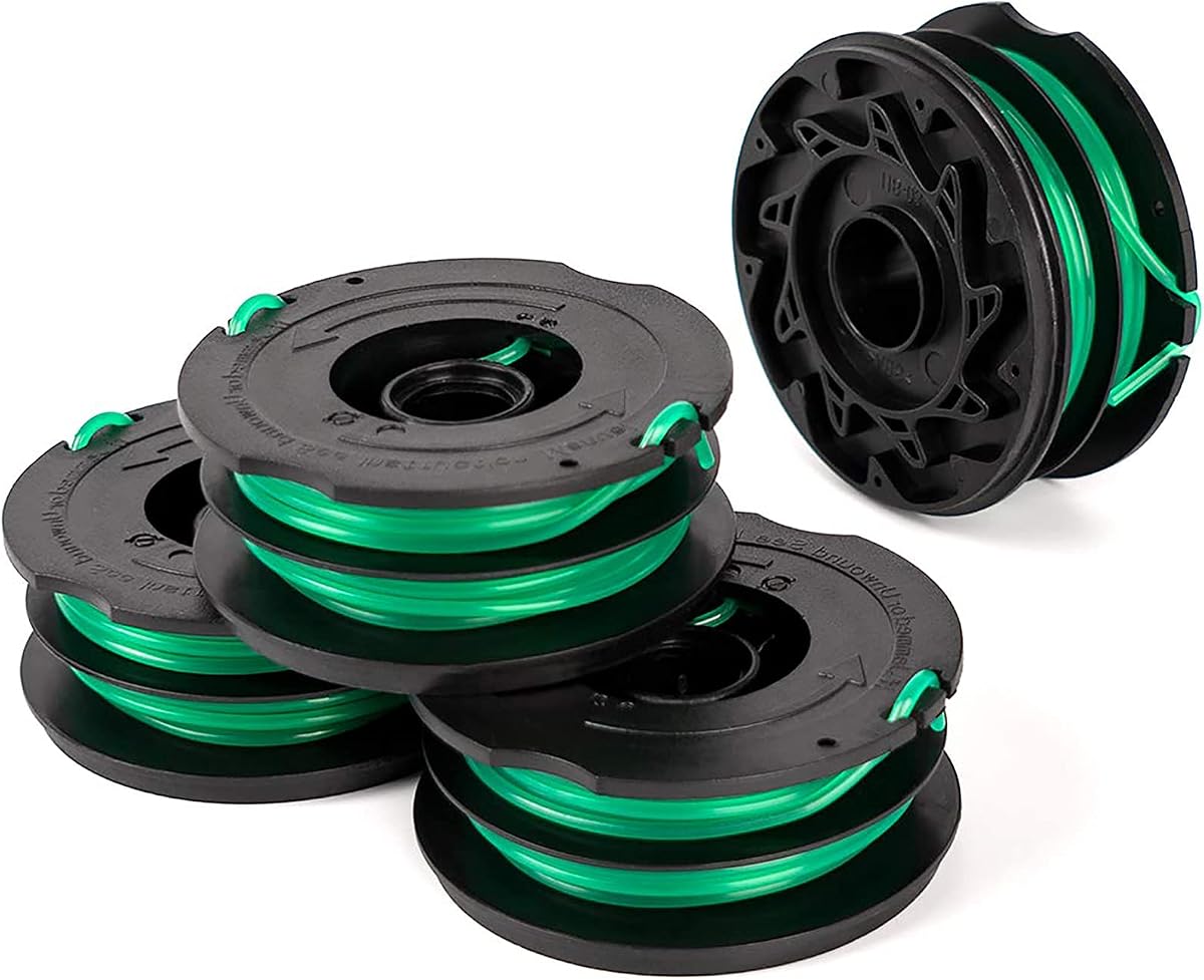 THTEN DF-080 Replacement Spool Fit for Black+Decker GH1000 GH1100 | THTEN DF-080 Replacement Spool for Black+Decker GH1000 GH1100 30ft 0.080"