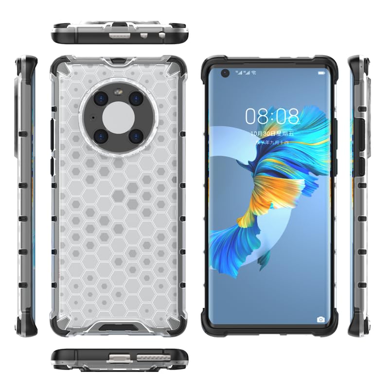 Image of Plastic Bumper Back Case Cover for Honor 400 Pro (Transparent)