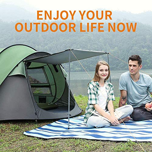 Carpa automática para camping 1 persona impermeable y UV miniatura 4