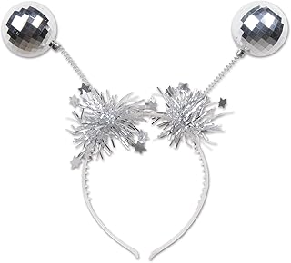 Disco Ball Head Bopper | Silver | 1 Pc.
