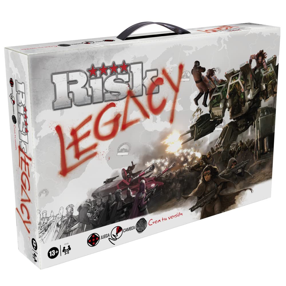Hasbro Gaming Risk Legacy Board Game, 6 Players, Ages 15+ - Image 2