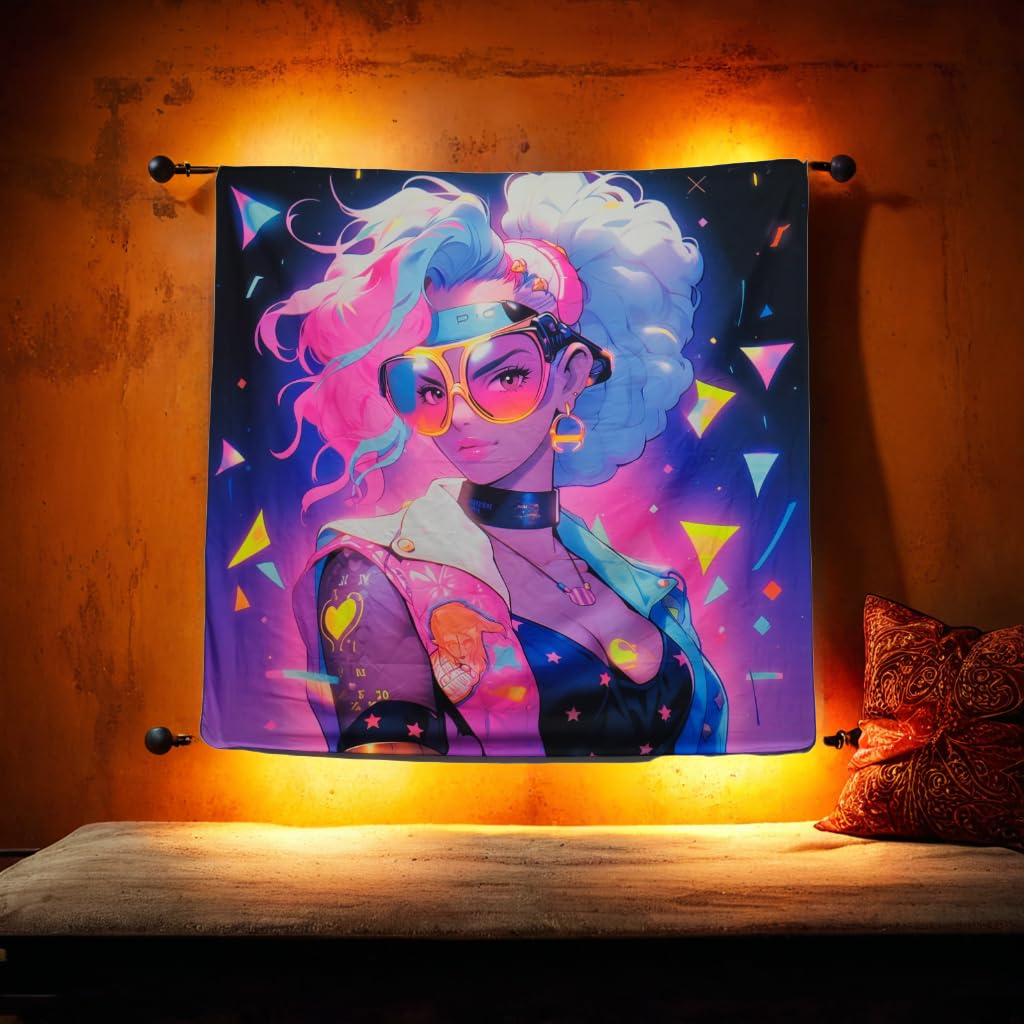 Toile de fond UV champignon tapisserie Psytrance Art lumière noire toile de fond active Trippy tenture murale oeuvre spirituelle hippie décoration murale néon lueur - France Toile de fond UV champignon tapisserie Psytrance Art lumière noire toile de fond active Trippy tenture murale oeuvre spirituelle hippie décoration murale néon lueur - France