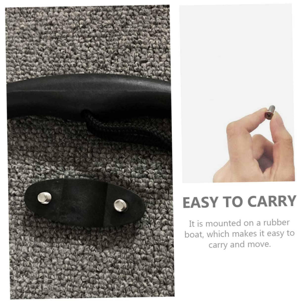 HANABASS 1set per Kayak Ergonomiche Accessori per Canoe e Barche e Portatile per Trasporto e Facile Compatibile Kayak e Canoe