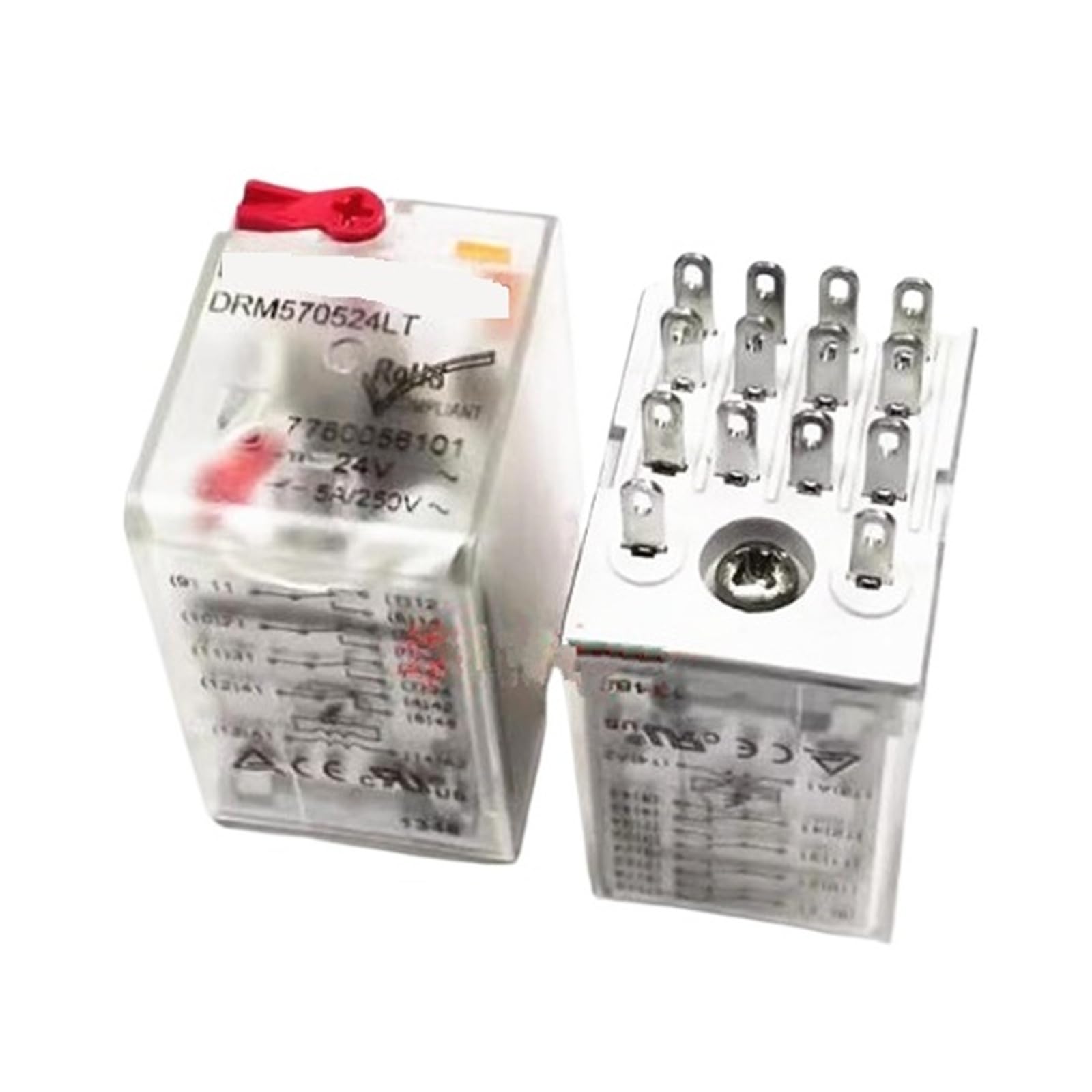 Relais 24 V DC DRM570024LT à commutation rapide 14 broches basse consommation