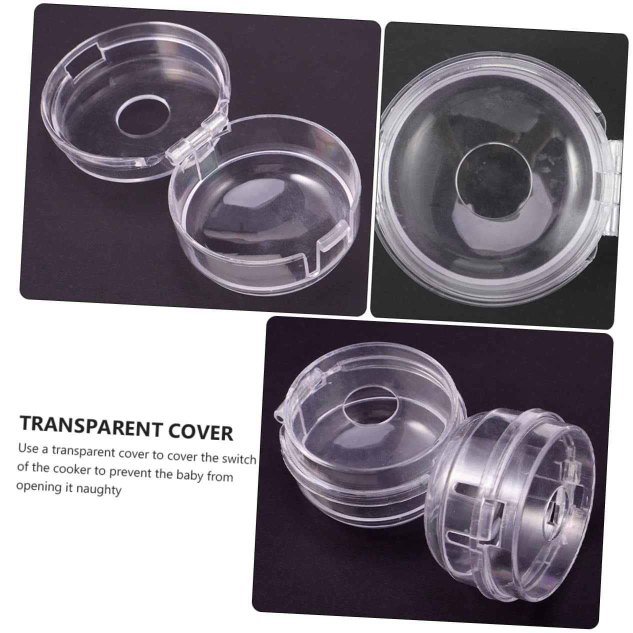 Hohopeti Stove Knob Guard Kitchen Safety Guard Prevent Accidental Stove Ignition