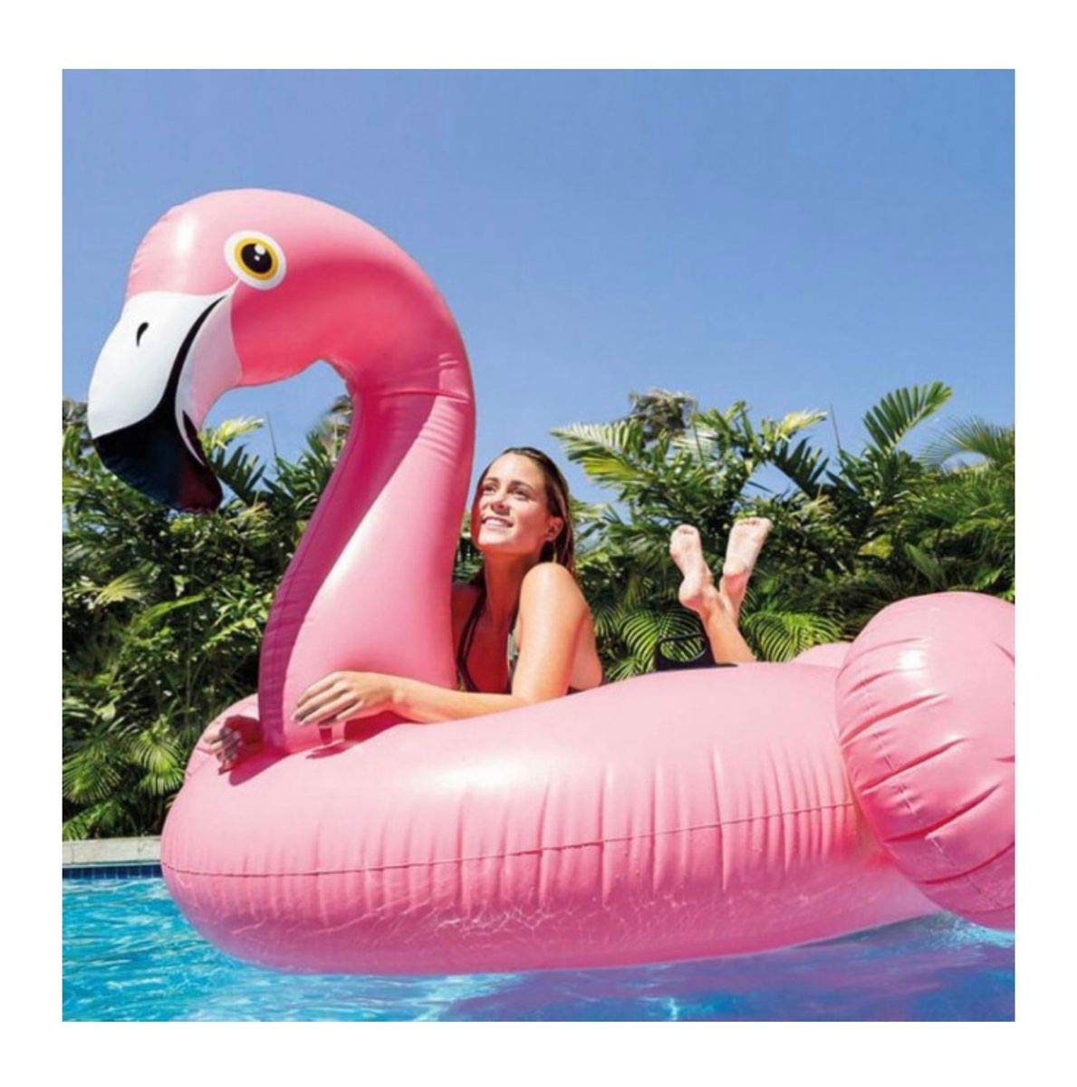 Intex bouée flamant rose géant