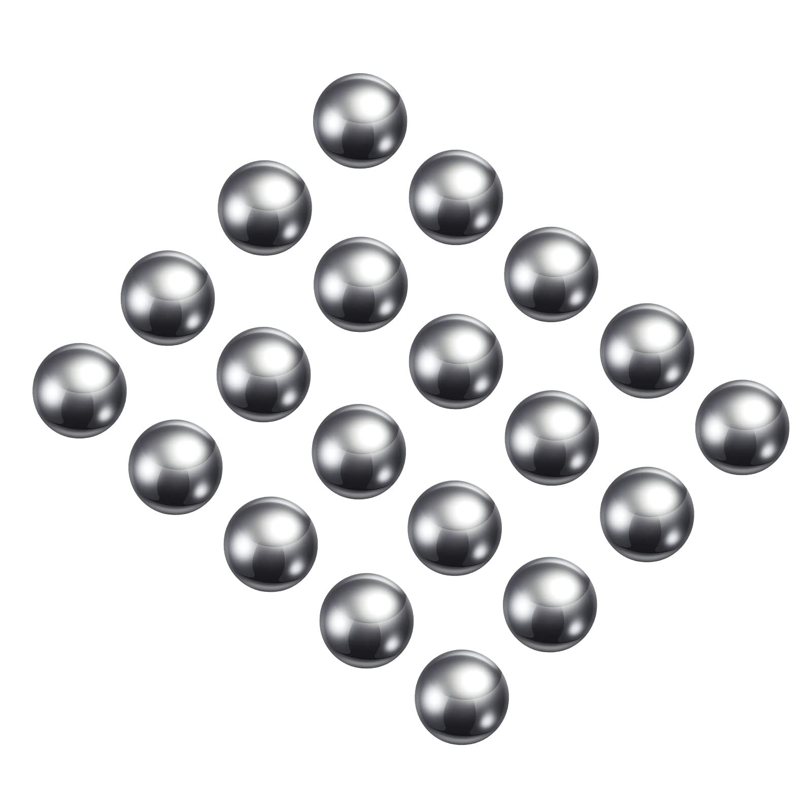 QUARKZMAN 5mm Sfere per Cuscinetti x 50pz 316L Acciaio Inox per Meccanica Attrezzature e Strumentazione, [G100 Precisione]