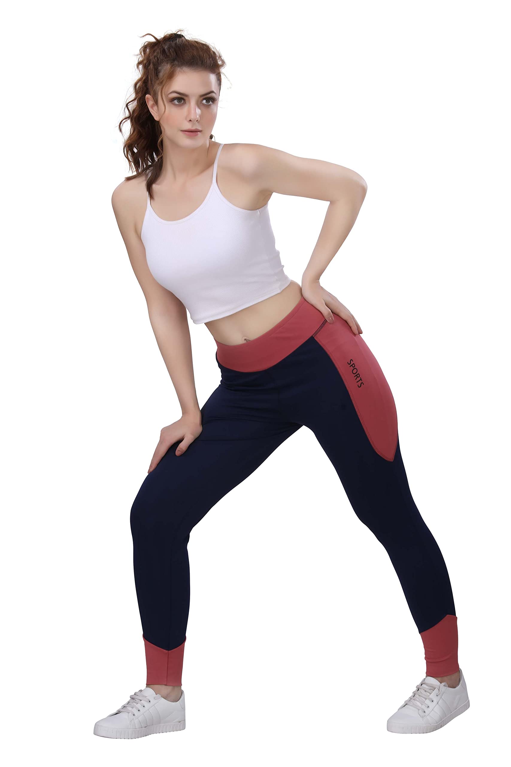 soulemo Slim Fit Dry Fit Full Length Track Pant for Women's 1625-picture-11