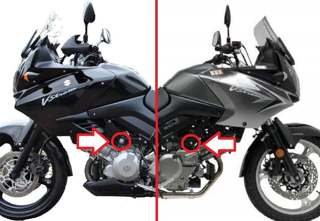 SUZUKI SV650 SV 650 1000 DL V-STROM - TAMPONI PARACARENA CRASH PADS + REGALO