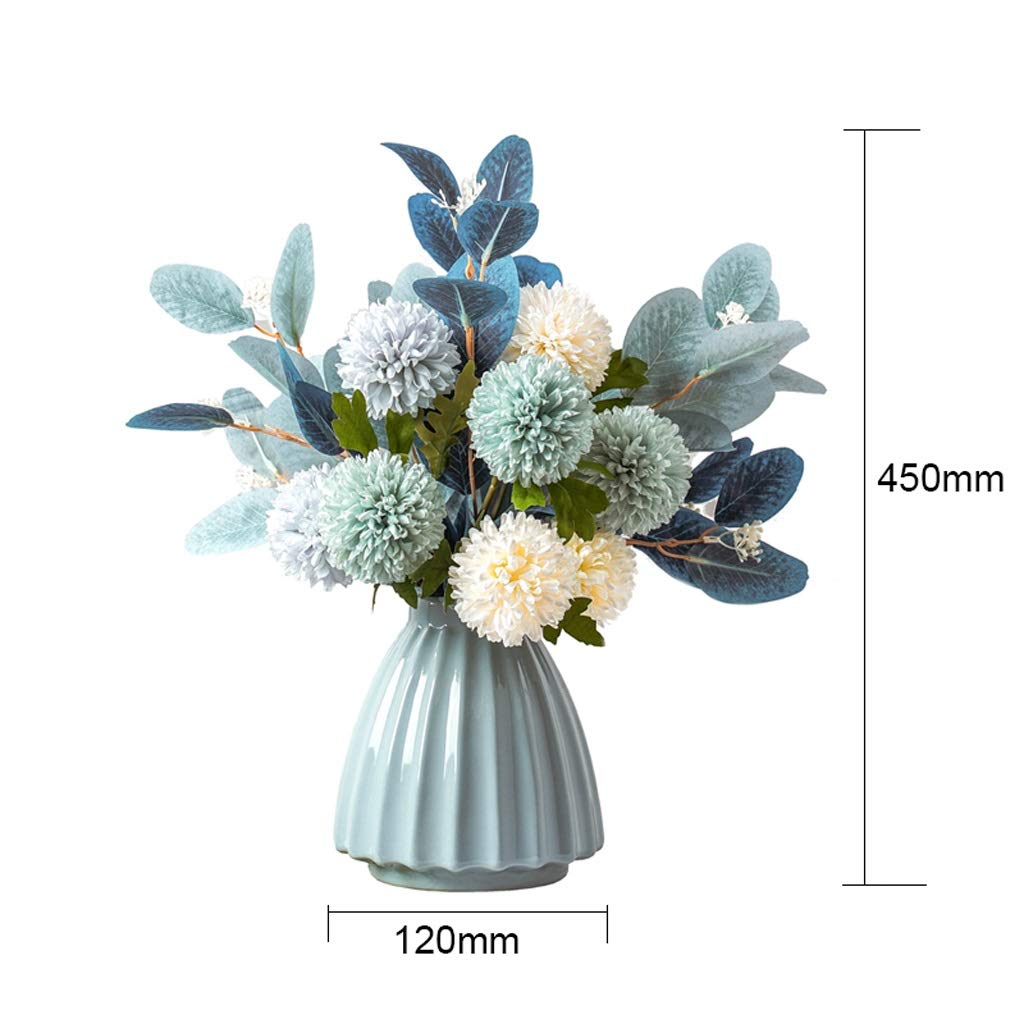 Amazon.co.jp : 花瓶の花造花シルクフラワーアレンジメント偽の