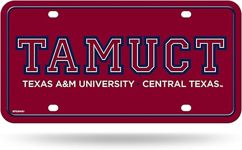 Miniatura 215 de NCAA etiqueta de metal para auto, negro