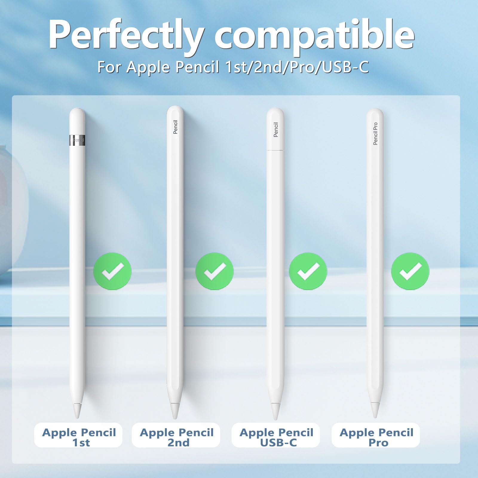 Inesore Pencil Case Compatible with Apple Pencil Pro/1st/2nd Gen