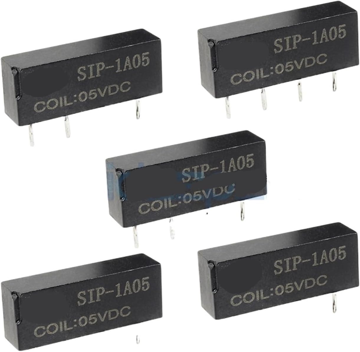 10-Pack 5V Relay SIP-1A05 Reed Switch Relay Suitable for Relay 4PIN