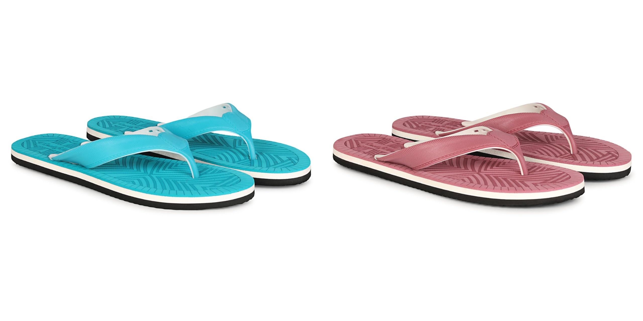 Stay comfortable and stylish from morning to night with these super soft, ultra-light flip-flops – designed to support your every move without sacrificing fashion. Pack of 2-image-35