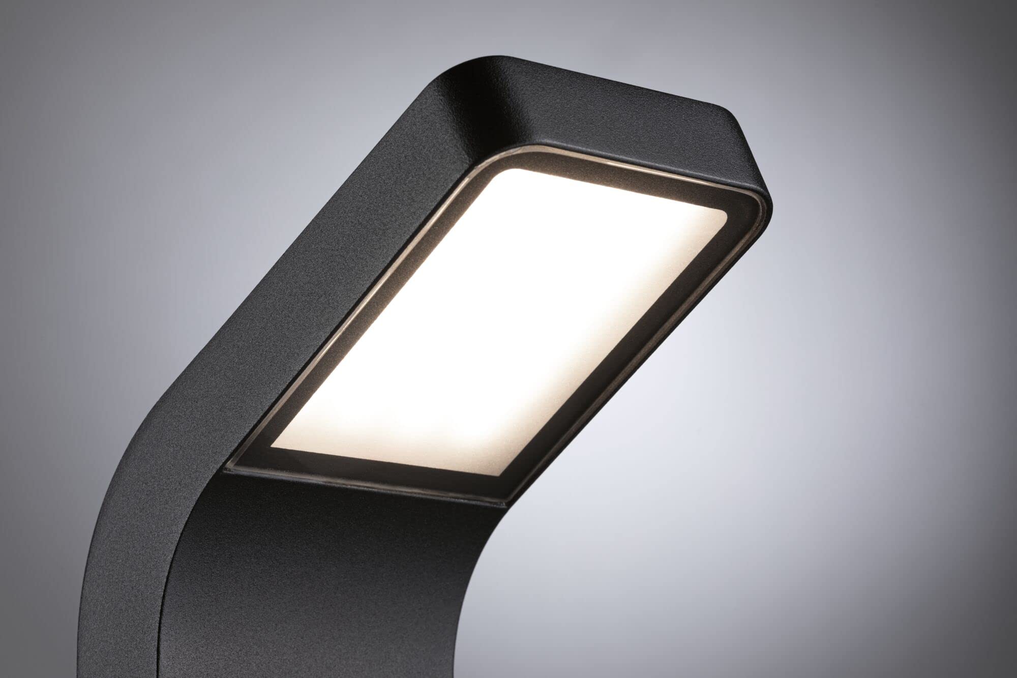 Paulmann 94746 LED Außenleuchte Pollerleuchte Kulma seewasserresistent IP44 500mm 3000K 7,5W 520lm 230V Anthrazit Alu Warmweiß