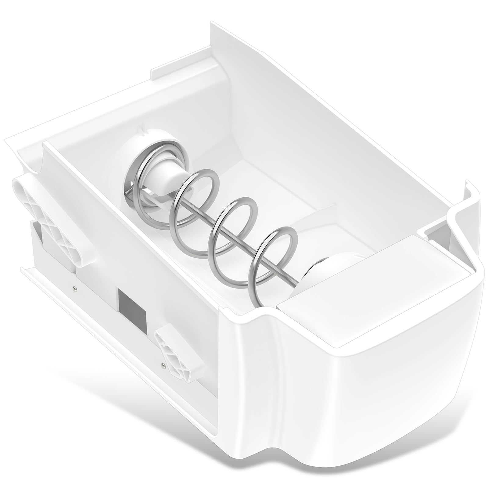 Upgraded WR17X11447 Ice Bucket Assembly Forge Refrigerator Ice Bucket Parts | WR17X11447 GE Ice Bucket Auger General Electric WR17X11447 Refrigerator Ice Bucket Ice Bin Container GE Ice Maker Tray IceBox