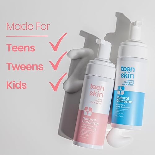Miniatura 7 de Teen Skin - Lavado facial ultra suave para niños, 5 onzas