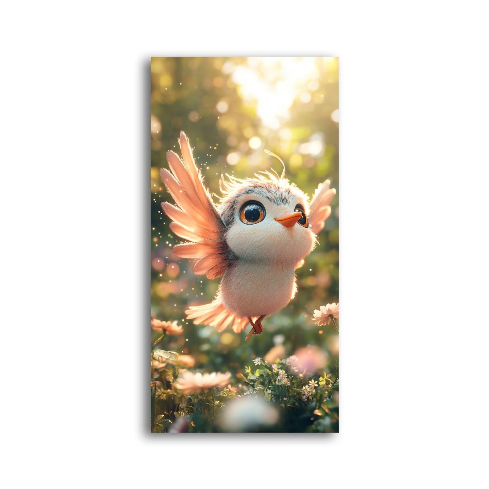 Malen Nach Zahlen Erwachsene Tier Klein Malen Nach Zahlen 80X40cm, Blume Bastelset Erwachsene Frauen, Farbiges Leinwand Acrylfarben DIY Ölgemälde Set zur Heim Dekoration Geschenke für Fraue/Männer-z64