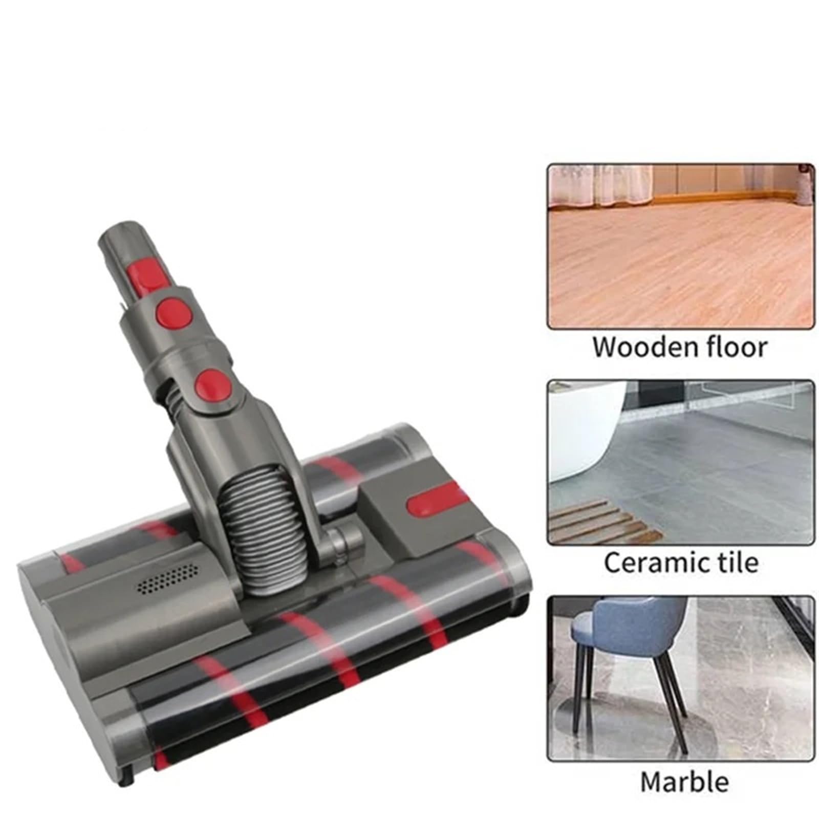 Attacco for aspirapolvere con parti di ricambio for filtro Testina di ricambio for spazzola elettrica for pavimenti, compatibile con DYSON SV21 B67A