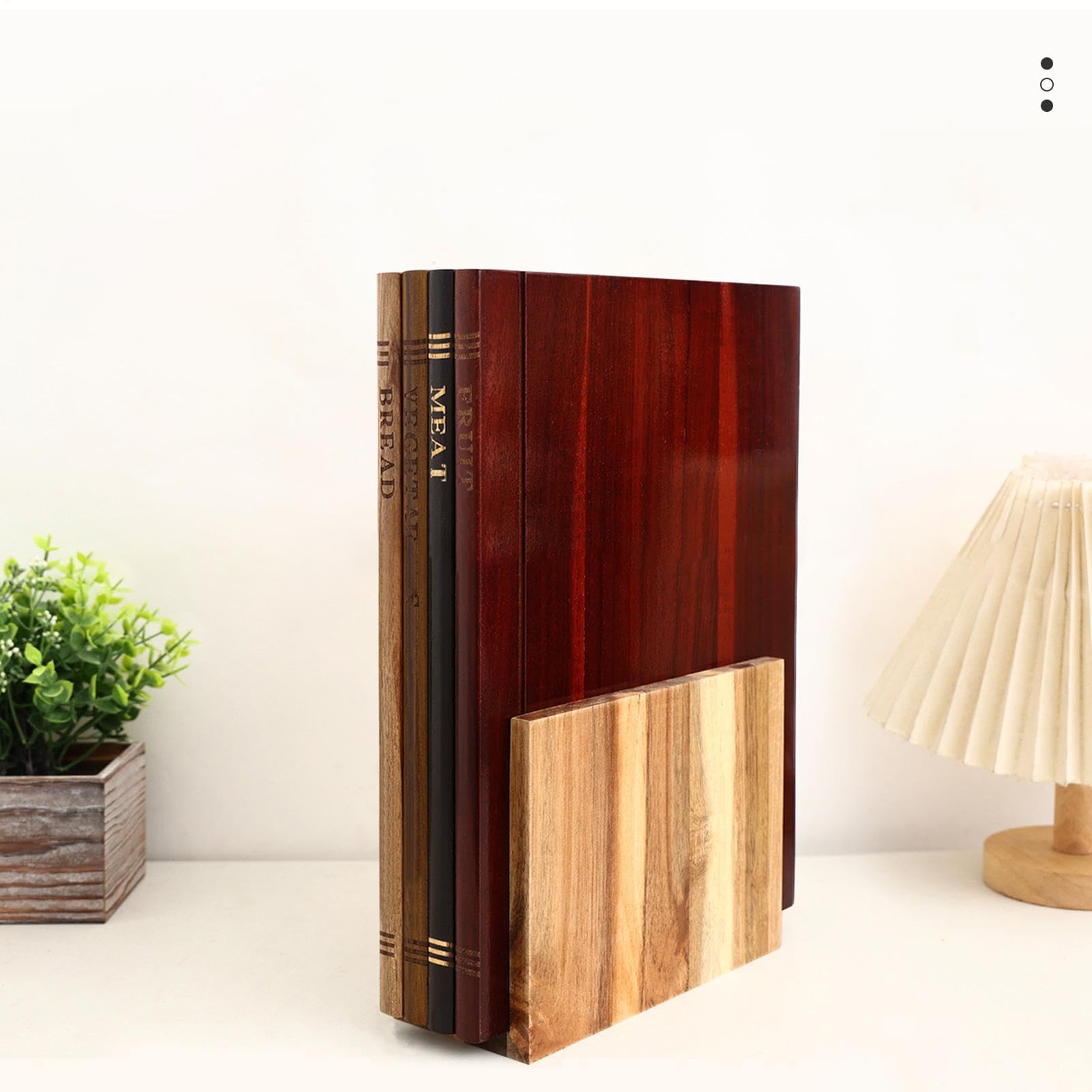 Tagliere Libro 4 Pezzi Tappetino In Legno Per La Preparazione Della Carne