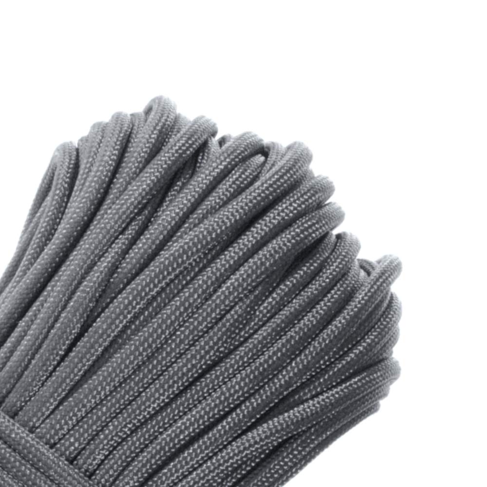 Paracord Planet 550 Type III 7 Strand Paracord – 100% Nylon Core – 550-Pound Tensile Strength - Utility Cord – Tie-Downs, Camping, Crafting, Survival