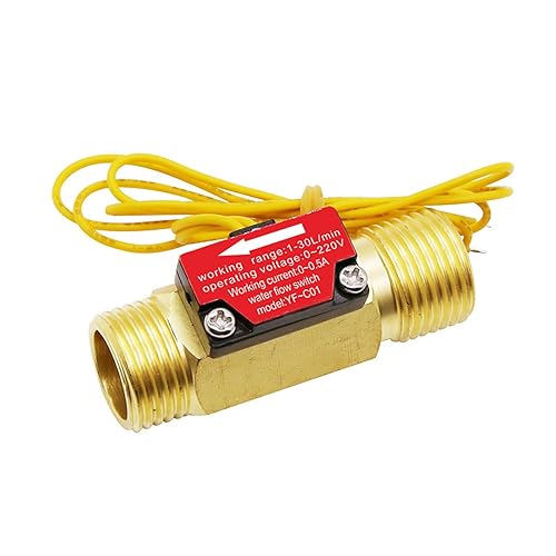 Miniatura 2 de GREDIA G12 "efecto Hall interruptor de flujo de agua líquido Control medidor de flujo de flujo medidor para humidificador dispensador de agua ducha