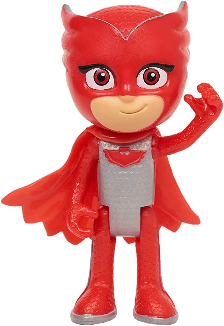 Pyjamasques Figurine: PJ Masks – Pyjama Heroes – PJM182 Figure Articulated 7.5 cm – BEAR (French version)