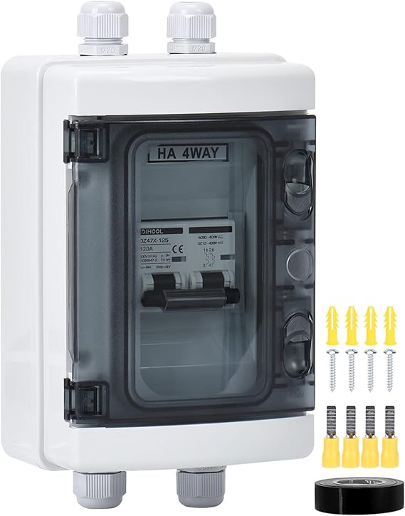 DIHOOL DC 120 Amp Breaker for Solar Panel